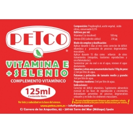 Vitamin E + Selenium