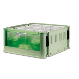 Transportín de Plástico Reja Fija